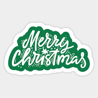 Merry Christmas - Christmas Gift - Christmas Tshirt Sticker